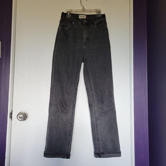 ROLLA'S High Rise Straight Jeans - Picture 1 of 6